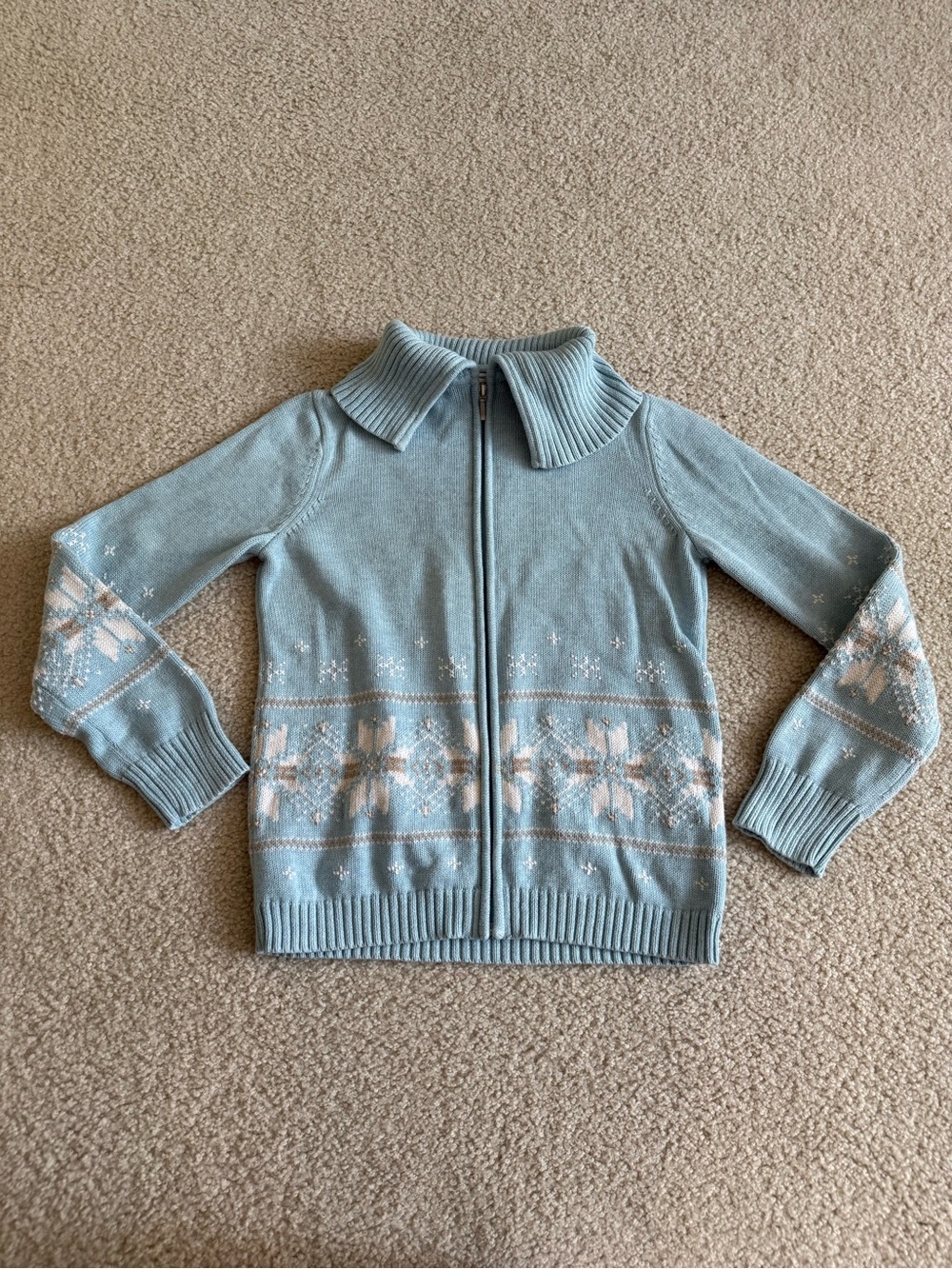 Vintage Pendleton petite cotton sweater